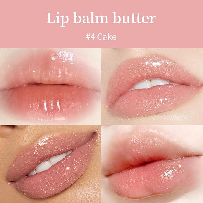 URQT 4PCS Summer Special Lip Butter Balm, Nourishing & Softening Lip Care - Image 2