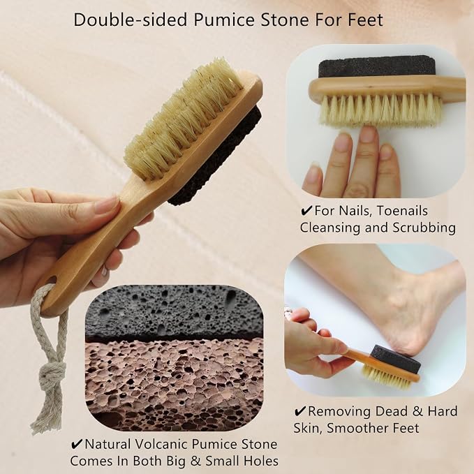 Natural Lava Pumice Stone for Feet - Image 6