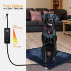 Toozey Pet Heating Pad, 6 Adjustable Temperature Heated Cat Bed - Image 6