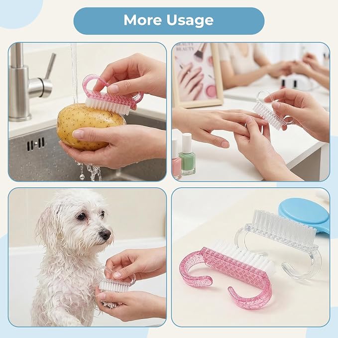 4PCS Foot Scrub Brush, 4 in 1 Foot Scrubber Brush - Image 7