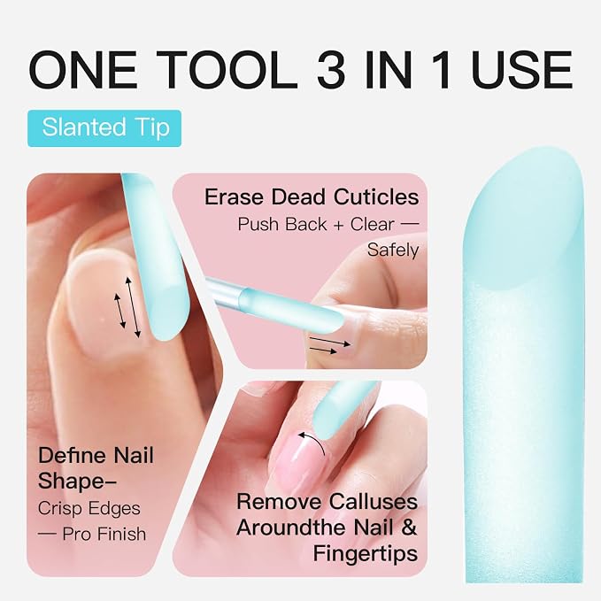 Curvlife 2-Pack Glass Cuticle Pushers - Image 5