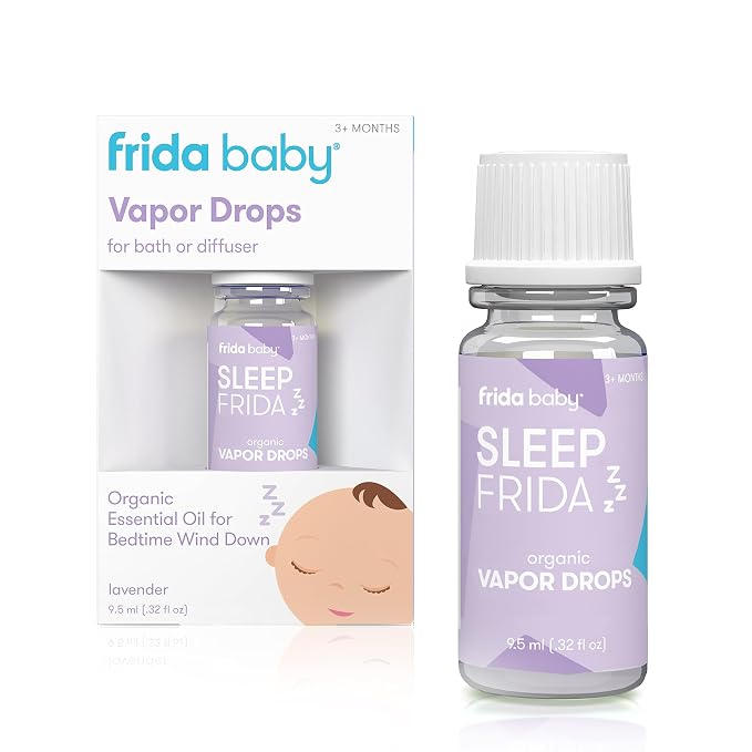 Frida Baby Natural Sleep Vapor Bath Drops, Lavender Essential Oil Bath Drops by Frida