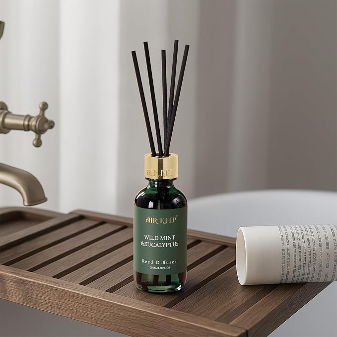 Airkeep Reed Diffuser Set, 3.38 fl oz - Image 5