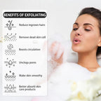 2 Pack Black Exfoliating Glove – Viscose Fiber Exfoliating Body Scrubber - Image 3