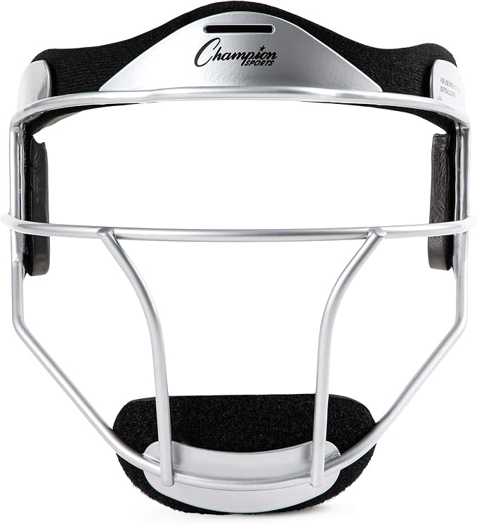 Champion Sports Steel Softball Face Mask – Durable Fielder’s Mask by ChampionSports