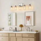 Ascher Bathroom Light Fixtures, 5-Light Vanity Lights - Image 2