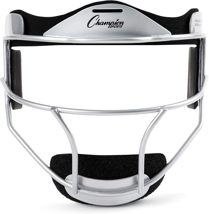 Champion Sports Steel Softball Face Mask – Durable Fielder’s Mask by ChampionSports