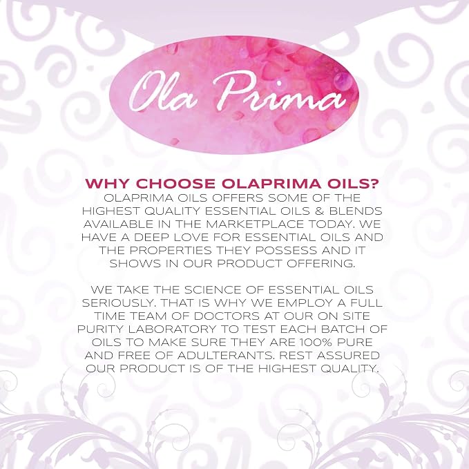 Ola Prima Vanilla Essential Oil 16oz – Therapeutic Grade Big Bottle - Image 8