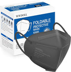 WWDOLL KN95 Face Mask 25 Pack, 5-Layers Breathable Disposable KN95 Masks by WWDOLL