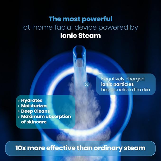 Pure Daily Care NanoSteamer Clinical 10-in-1 Smart Dermatologist Grade Ionic - Image 5