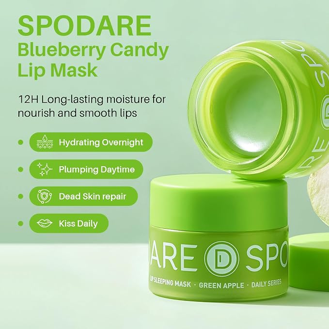 SPODARE Sleeping Lip Mask Green Apple - Image 3