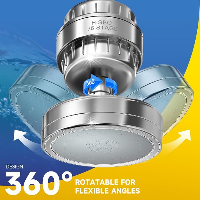 Luxury High Output Filtered Shower Head Set - Image 7