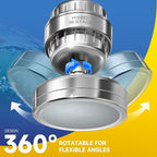 Luxury High Output Filtered Shower Head Set - Image 7