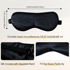 ZIMASILK Adjustable 100% 22 Momme Mulberry Silk Sleep Mask - Image 4