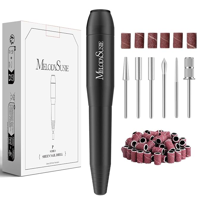 MelodySusie Electric Nail Drill Machine, PC120I Portable Electric Nail File by MelodySusie