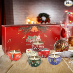 WPONSZU 24 Pack Christmas Scented Candles Gift Set by WPONSZU