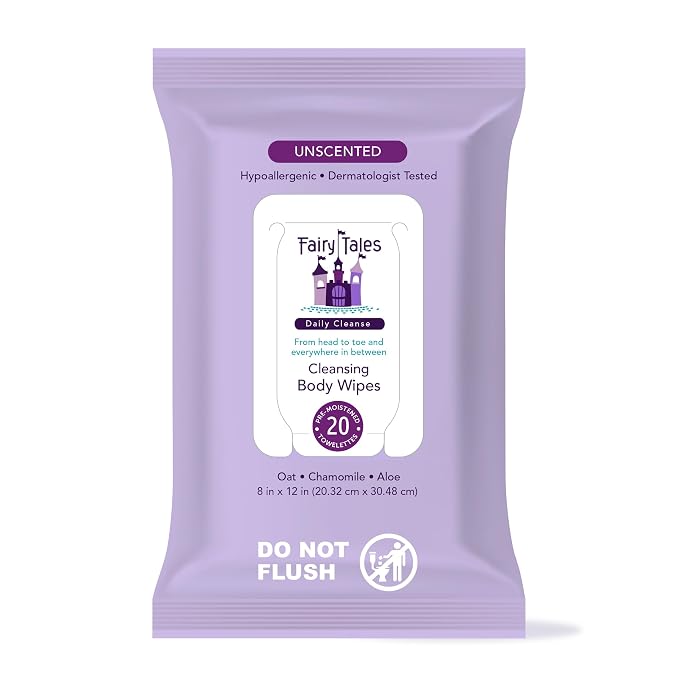 Fairy Tales Daily Cleanse XL Wipes - Image 2