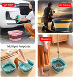 WMHYLYH Collapsible Pedicure Foot Spa Bath Massager - Image 5