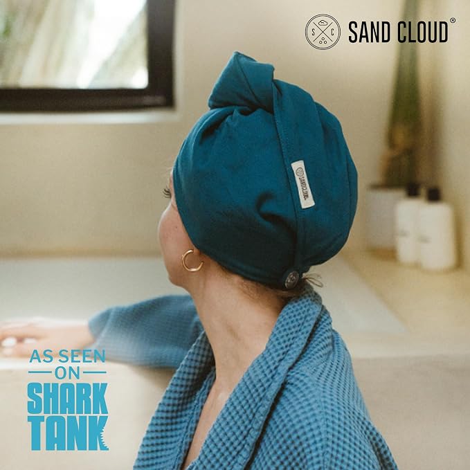 Sand Cloud Hair Towel Wrap for Women & Men, - Image 2