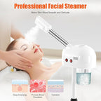 Professional Ozone Facial Steamer on Wheels, Adjustable Height, 360° Rotatable - Image 3