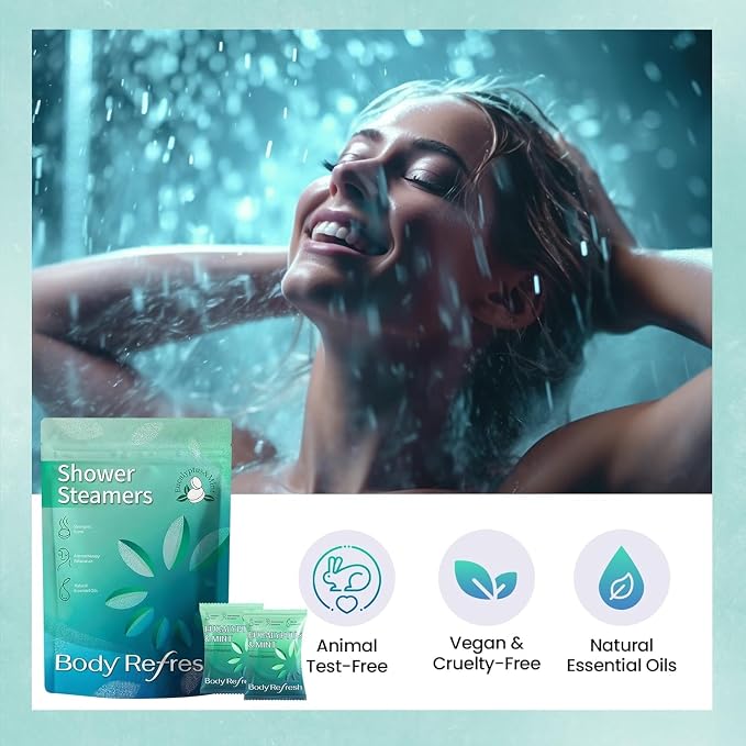 Shower Steamers Aromatherapy -18 Pack Eucalyptus Mint Shower Steamer, Eucalyptus - Image 3