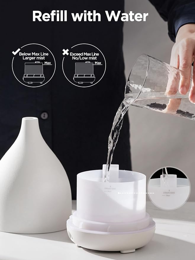 InnoGear Oil Diffuser, 300ML Ceramic Diffuser - Image 8