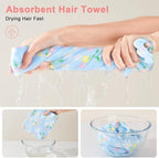 Unicorn Castle Microfiber Hair Towel - Image 2