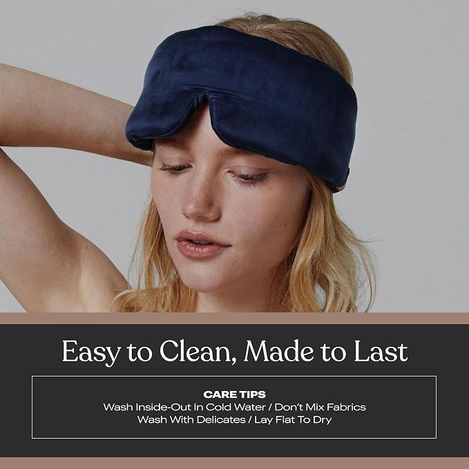 Lunya Washable Silk Sleeping Mask - Image 9
