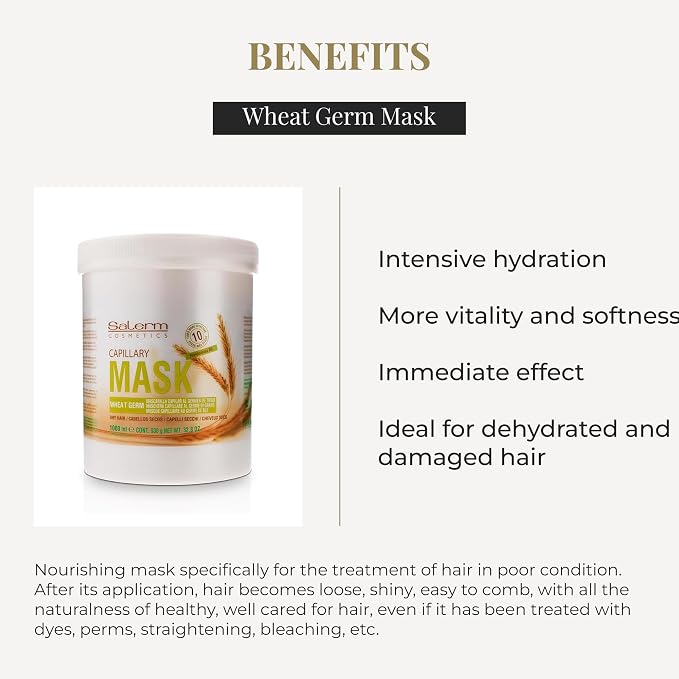 SALERM - Nourishing Hair Mask - 1000 ml - - - Image 3