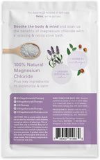 Village Naturals Therapy Calm Magnesium Bath Flakes, Lavender Vanilla Scent - Image 2