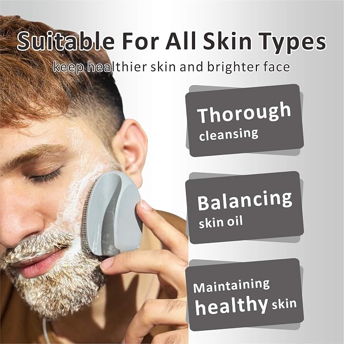 Silicone Face Scrubber, 2 Pack Face Scrubber - Image 4