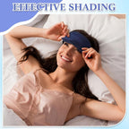 Cutecrop 12 Pcs Silk Sleep Masks Soft Satin Eye Masks - Image 7