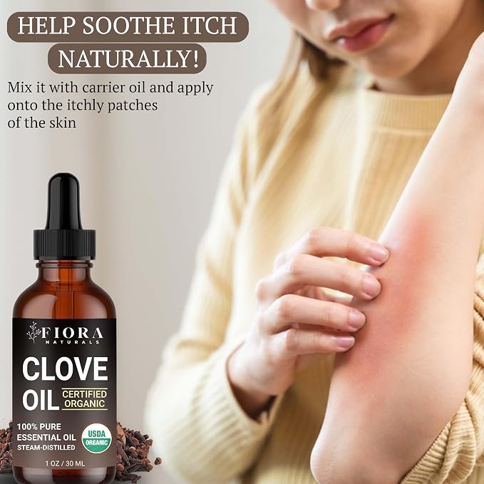Organic Clove Essential Oil – 100% Pure, USDA Certified Clove Bud Oil - Image 6