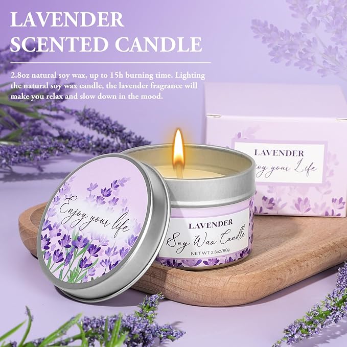 Mothers Day Gifts for Mom, Lavender Gift Baskets, Birthday Gifts for Women - Image 5