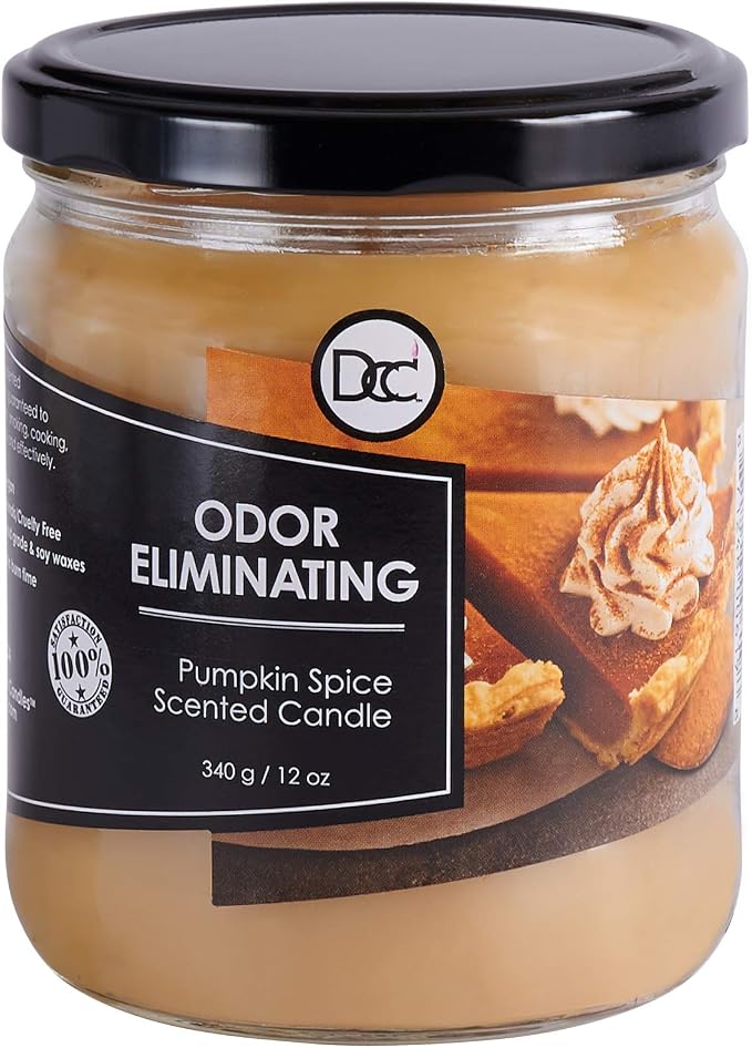 Pumpkin Spice Odor Eliminating Highly Fragranced Candle by DiannesCustomCandles