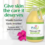 Herbal Therapy 1 Gallon Massage Oil, Aloe Vera, Professional, Massage Therapy - Image 2