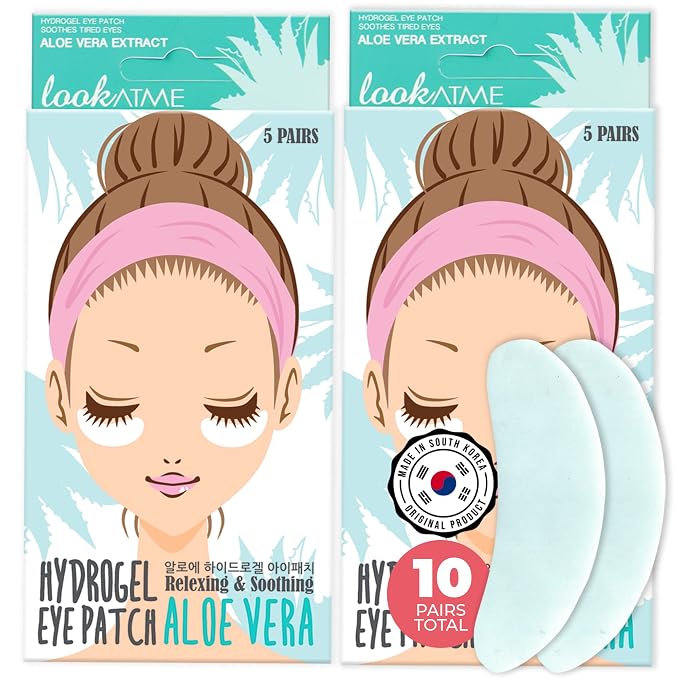 Lookatme Hydrogel Eye Patch Aloe Vera, 1.1 Ounce by LOOKATME