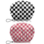 2 PCS Shower Cap Waterproof Double Layer Elastic Adjustable Reusable Hair Bath by BHAHB