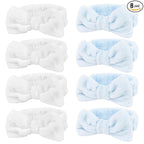 8 Pack Spa Headband for Washing Face Stocking Stuffers Skincare Headbands Bulk by TIOSRU