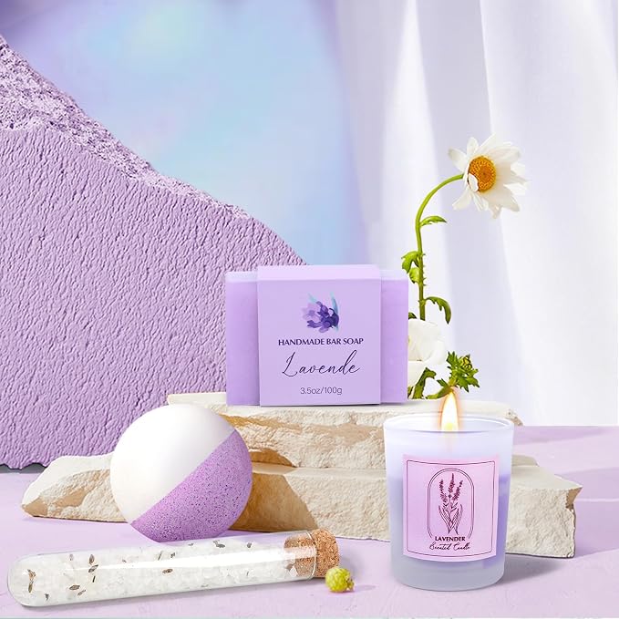 Mothers Day Gifts for Mom, Spa Baskets for Women, Birthday Gifts for Women - Image 6