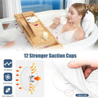 Full Body Bath Pillows for Tub Luxury Bathtub Pillow Cushion for Head, - Image 4