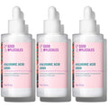 Good Molecules Hyaluronic Acid Serum Pack 3 – 75 ml / 2.5 fl oz Each | by GoodMolecules
