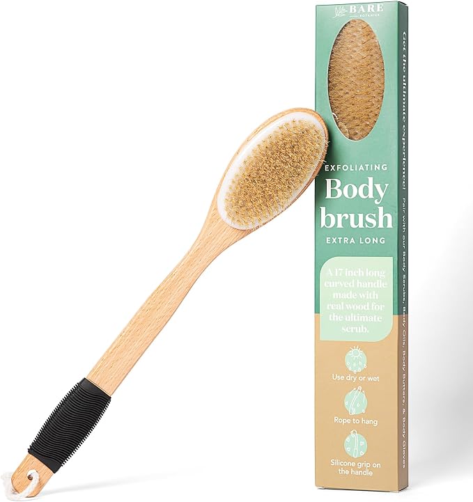 Bare Botanics 17" Dry Brushing Body Brush by BareBotanics