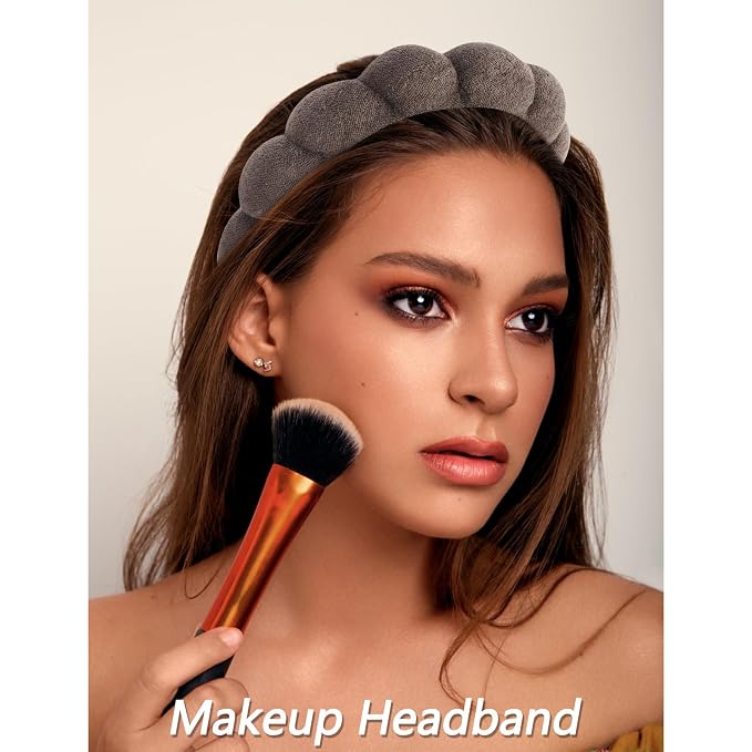 VELSCRUN Spa Headband, Makeup Face Wash Skincare Headbands, Stuff - Image 3