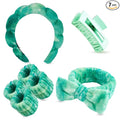 7 Pcs Spa Set, Facial Headband and Wristband Set, Skincare Accessories by Unknown