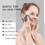 BEAUTAIL Silicone Face Scrubber 2 Pack, Manual Facial Cleansing Brush, Gentle - Image 3