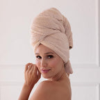 Curly Girl Microfiber Hair Towel Wrap - Image 2