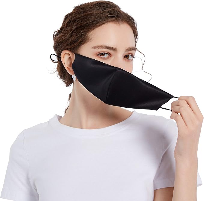ROSEWARD 100% Mulberry Silk Face Mask - Image 4