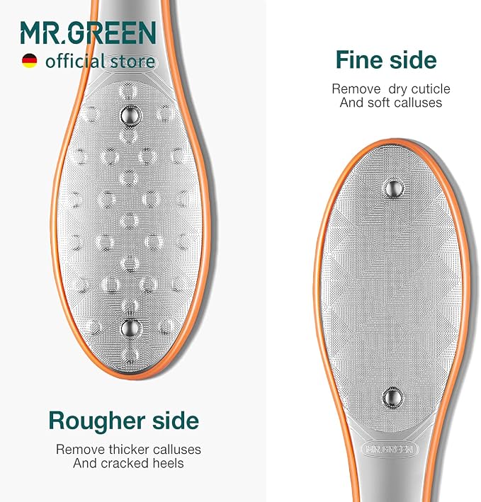 MR.GREEN Foot File Double Sided Pedicure Foot Care Tools Professional Callus - Image 4
