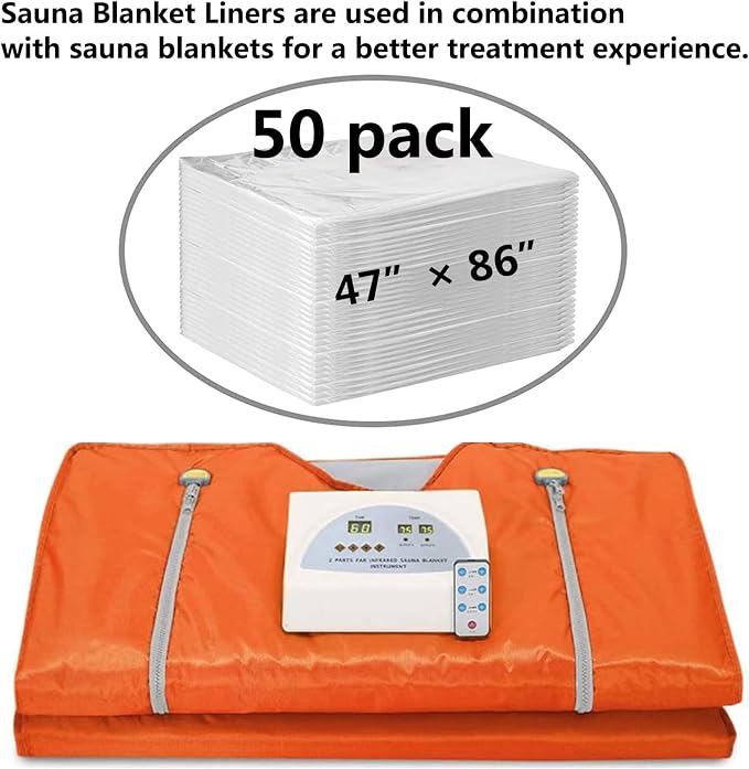 50 Pieces Disposable Plastic Sheeting, - Image 7